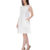 White A line Dress